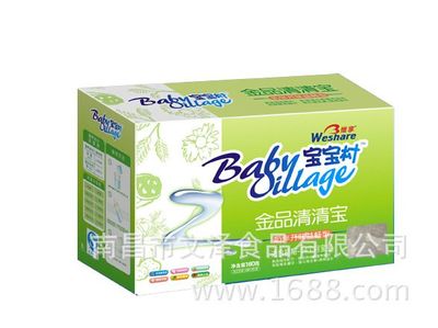 江西南昌廠家直銷嬰幼兒輔助食品寶寶村208g清清寶固體飲料