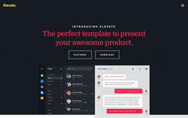 HTML5軟件開發公司官網單頁模板 賦能高效軟件開發
